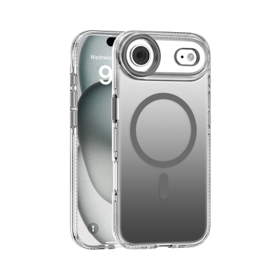 Apple iPhone 17 Air Case M-safe Charging Feature Anti-Yellowing Mutural Icesense Series Cover Grey