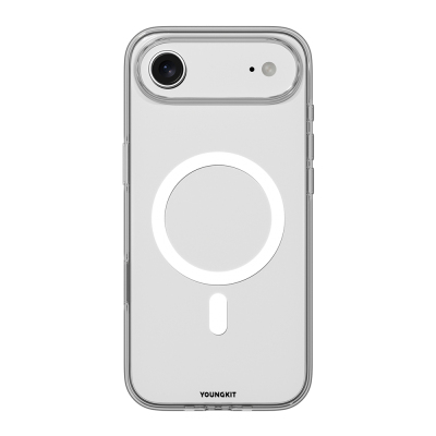 Apple iPhone 17 Air Case M-safe Charging Feature Youngkit Clear Series Cover Şeffaf