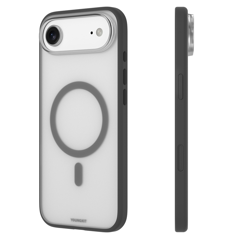 Apple iPhone 17 Air Case M-safe Charging Feature Youngkit Clear Series Cover - 5