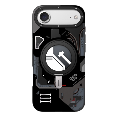 Apple iPhone 17 Air Case M-safe Charging Feature Youngkit Starship Series Cover Black