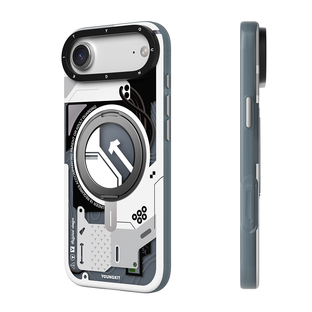 Apple iPhone 17 Air Case M-safe Charging Feature Youngkit Starship Series Cover - 6