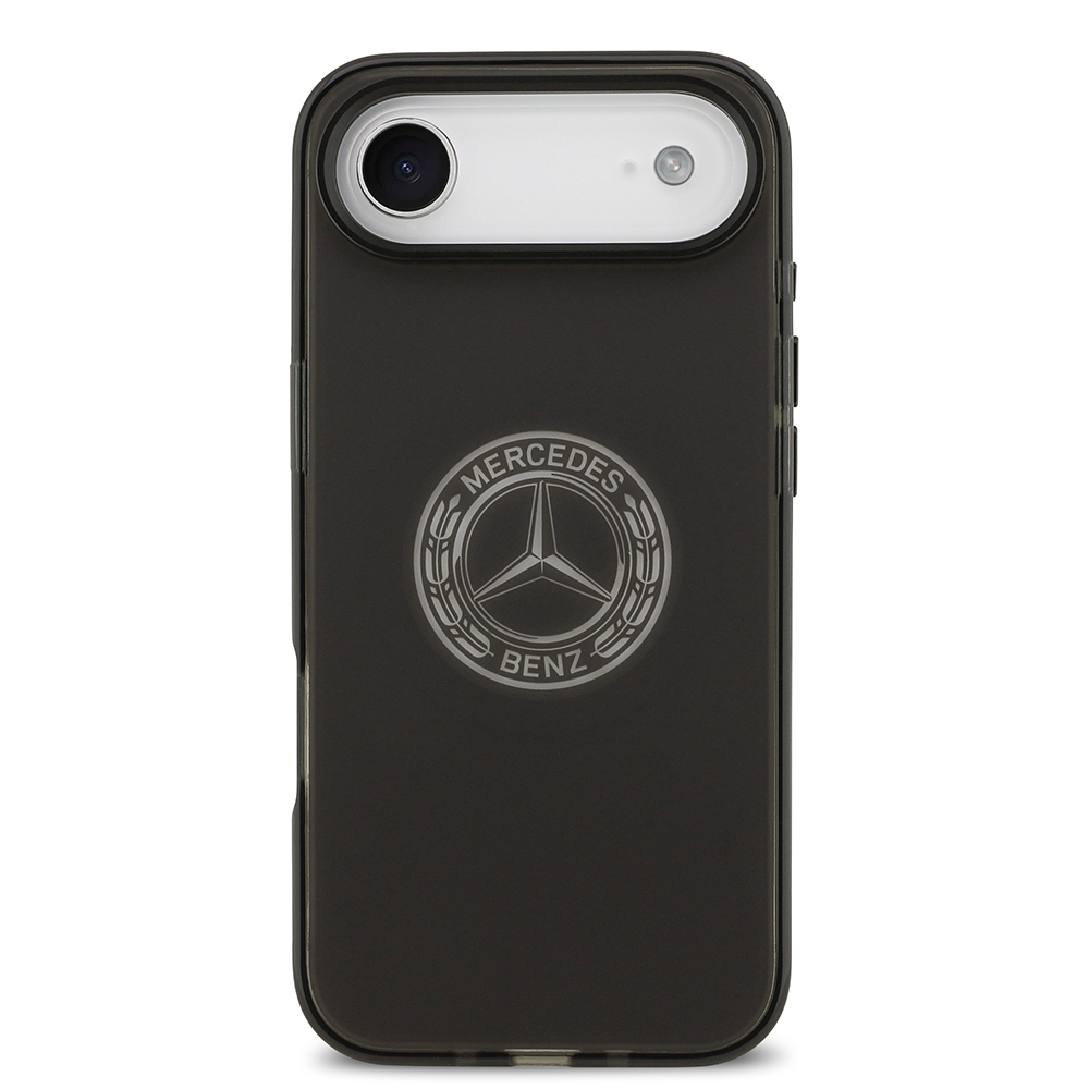Apple iPhone 17 Air Case Mercedes Benz Original Licensed M-Safe Charging Feature Frosted PC Nostalgic Star Design Cover - 11