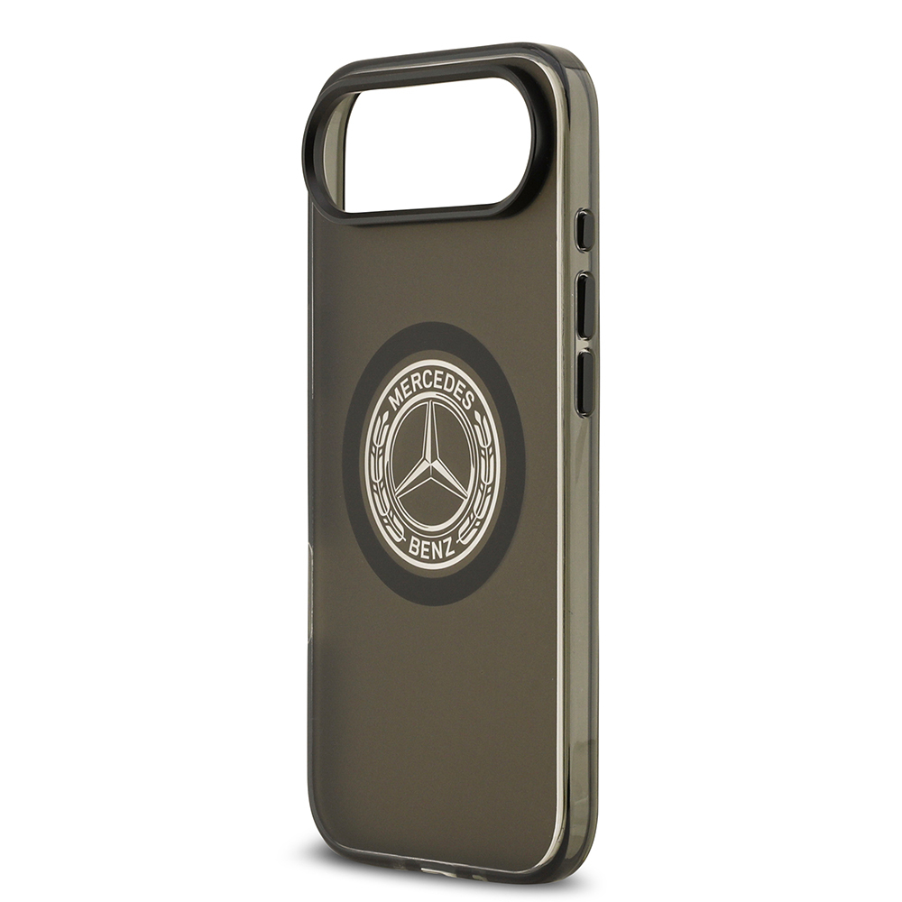 Apple iPhone 17 Air Case Mercedes Benz Original Licensed M-Safe Charging Feature Frosted PC Nostalgic Star Design Cover - 14