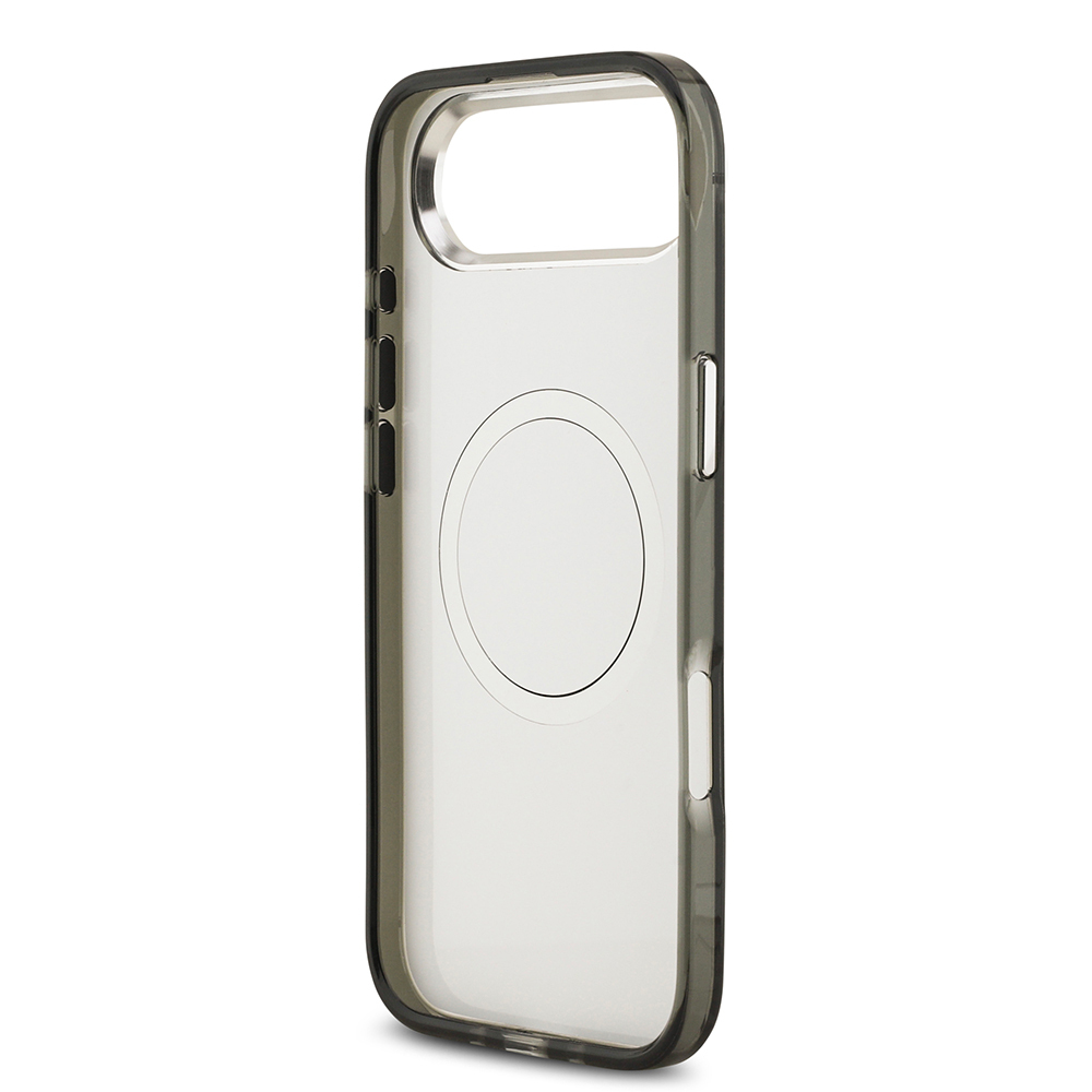 Apple iPhone 17 Air Case Original Licensed M-Safe Charging Feature Karl Lagerfeld IML Printed Monogram Design Cover - 8