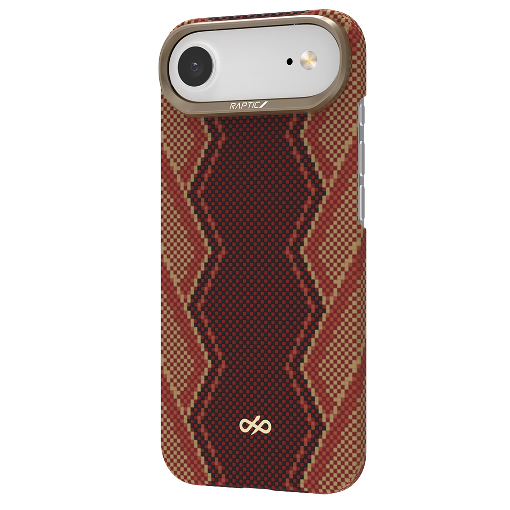 Apple iPhone 17 Air Case Raptic Aramid Skin Bionic Series Cover with M-safe Charging Feature - 5