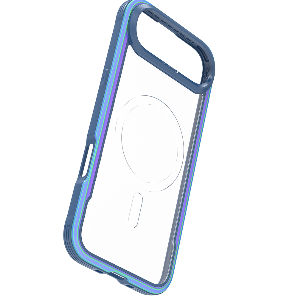 Apple iPhone 17 Air Case with M-Safe Charging Feature, Airbag, Raptic Shield Series Transparent Back Cover - 13
