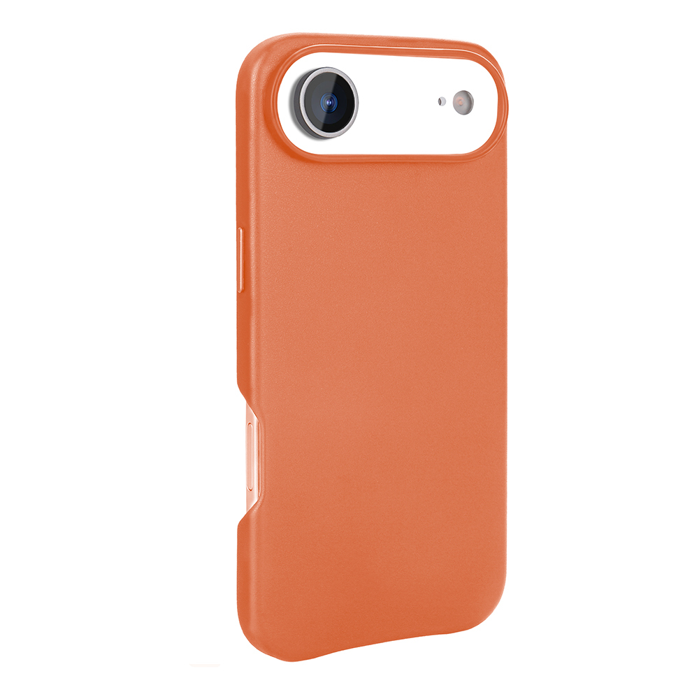 Apple iPhone 17 Air Case with M-safe Charging Function PU Leather Look Zore Cup Cover - 11