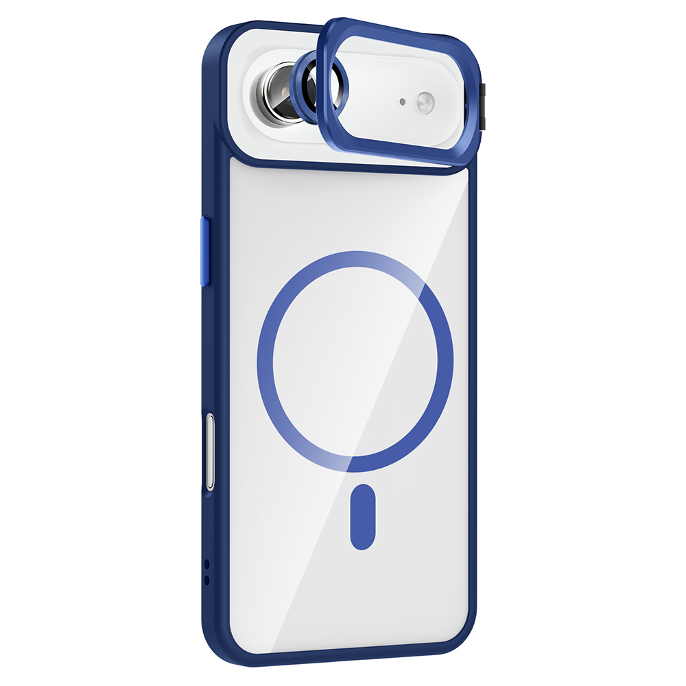 Apple iPhone 17 Air Case with Stand and Camera Lens Gift Zore Etro Cover with M-Safe Charging Function - 10