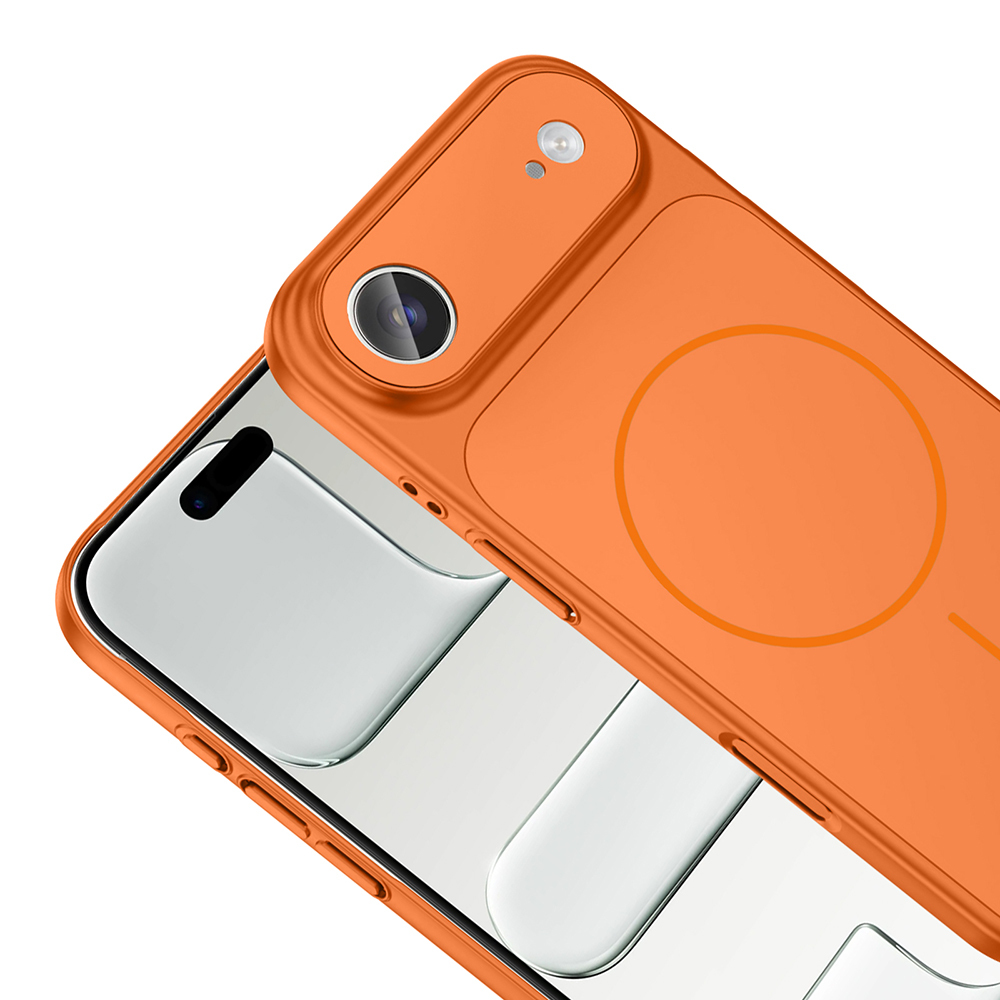 Apple iPhone 17 Air Case Zore M-Safe Charging Camera Protection Formen Cover - 19