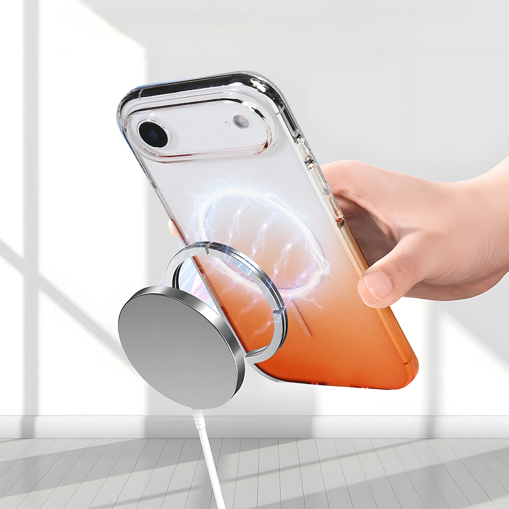 Apple iPhone 17 Air Case Zore Septic Silicone Cover M-Safe Charging Feature - 16