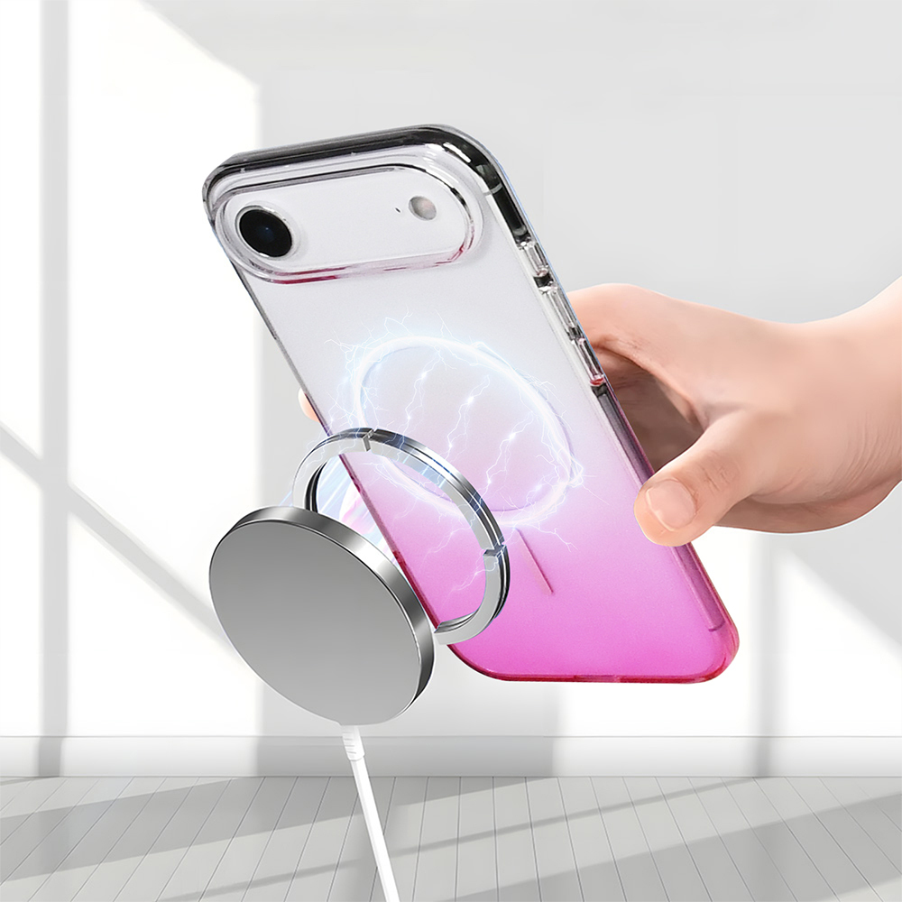 Apple iPhone 17 Air Case Zore Septic Silicone Cover M-Safe Charging Feature - 25