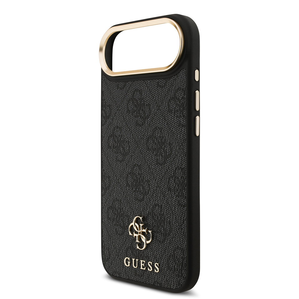 Apple iPhone 17 Air Guess Orjinal Lisanslı 4G ve Yazı Logolu Kılıf + Ekran Koruyucu + Lens Koruyucu 3in1 Aksesuar Seti - 10