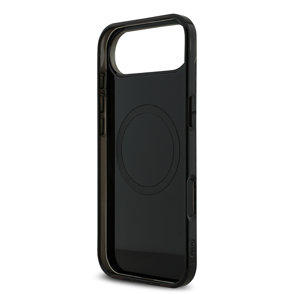 Apple iPhone 17 Air Kılıf AMG Orjinal Lisanslı M-safe Şarj Özellikli Çift Katmanlı Kırmızı Çapraz Çizgili Kapak - 8