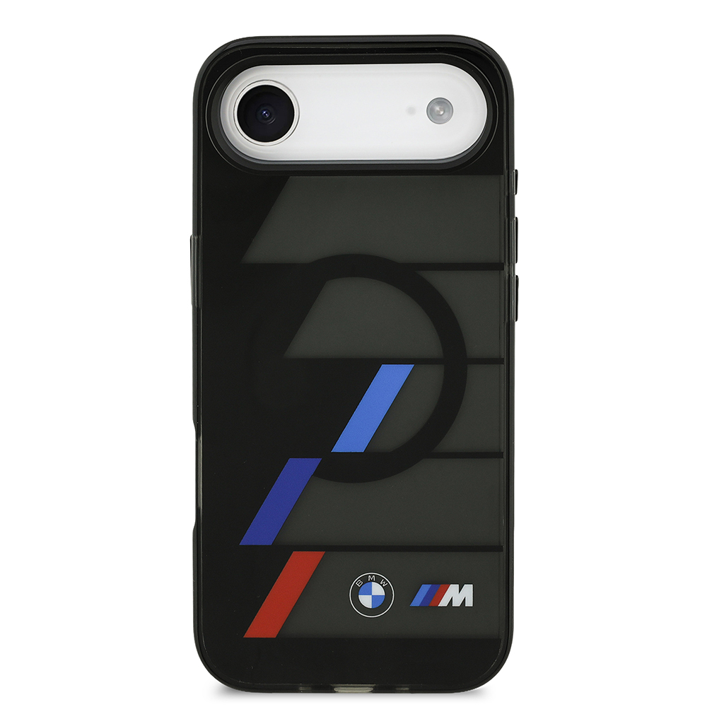 Apple iPhone 17 Air Kılıf BMW Orjinal Lisanslı M-safe Şarj Özellikli IML Baskılı Üç Renkli M Dizayn Kapak - 4