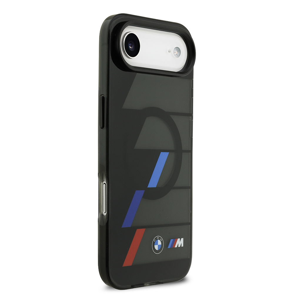 Apple iPhone 17 Air Kılıf BMW Orjinal Lisanslı M-safe Şarj Özellikli IML Baskılı Üç Renkli M Dizayn Kapak - 5