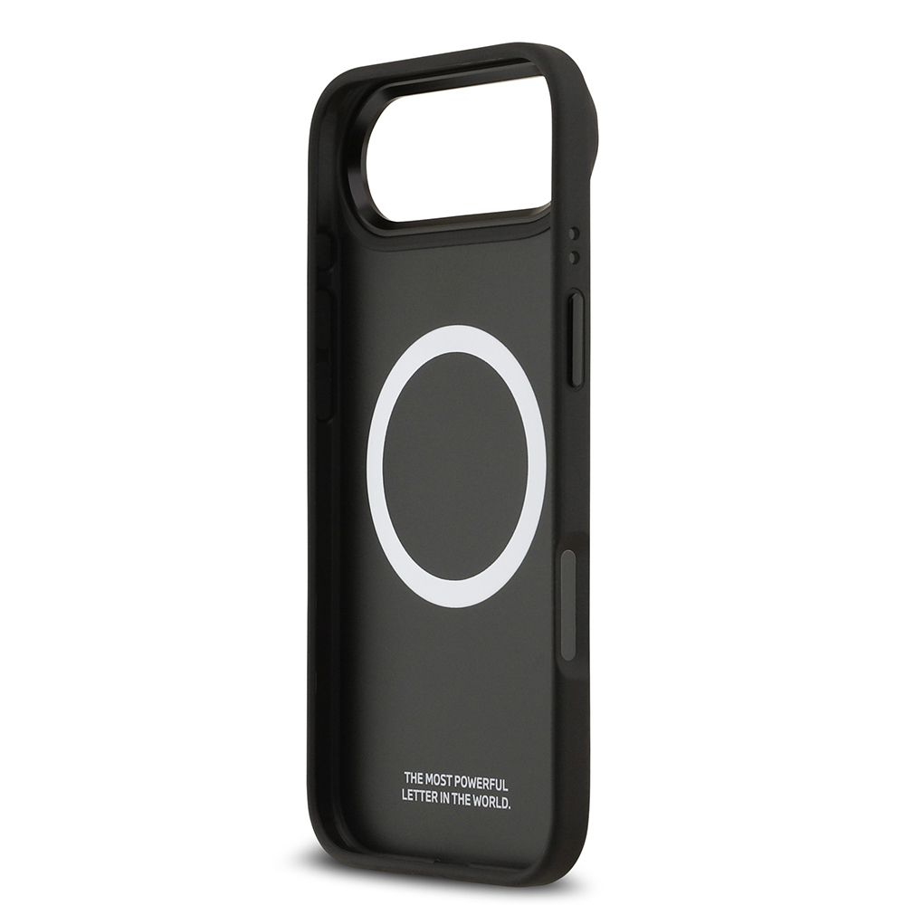 Apple iPhone 17 Air Kılıf BMW Orjinal Lisanslı M-safe Şarj Özellikli Karbon Fiber Metal Logolu Kevlar Kapak - 8