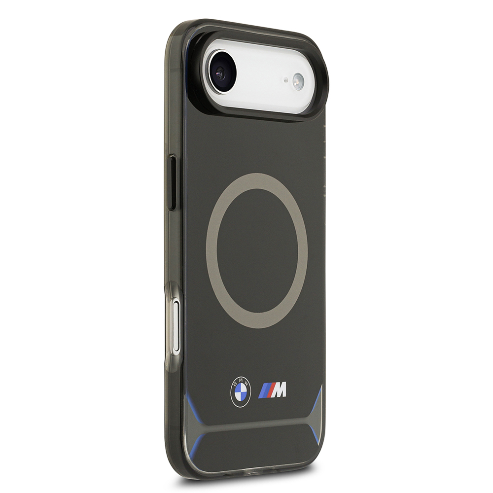 Apple iPhone 17 Air Kılıf BMW Orjinal Lisanslı M-safe Şarj Özellikli Metal Buton Tasarımlı IML Baskılı M Dizayn Kapak - 5