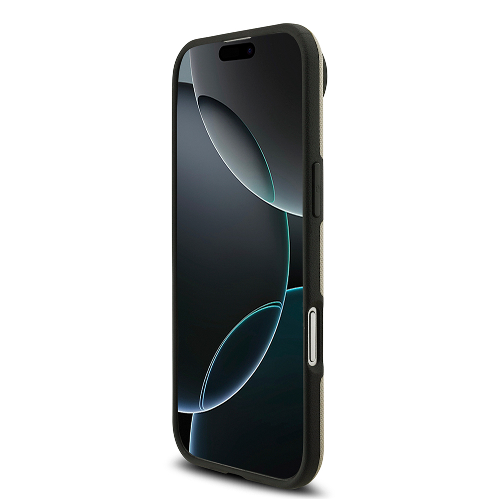 Apple iPhone 17 Air Kılıf BMW Orjinal Lisanslı M-safe Şarj Özellikli Metal Logolu Delikli M Dizayn Deri Kapak - 16