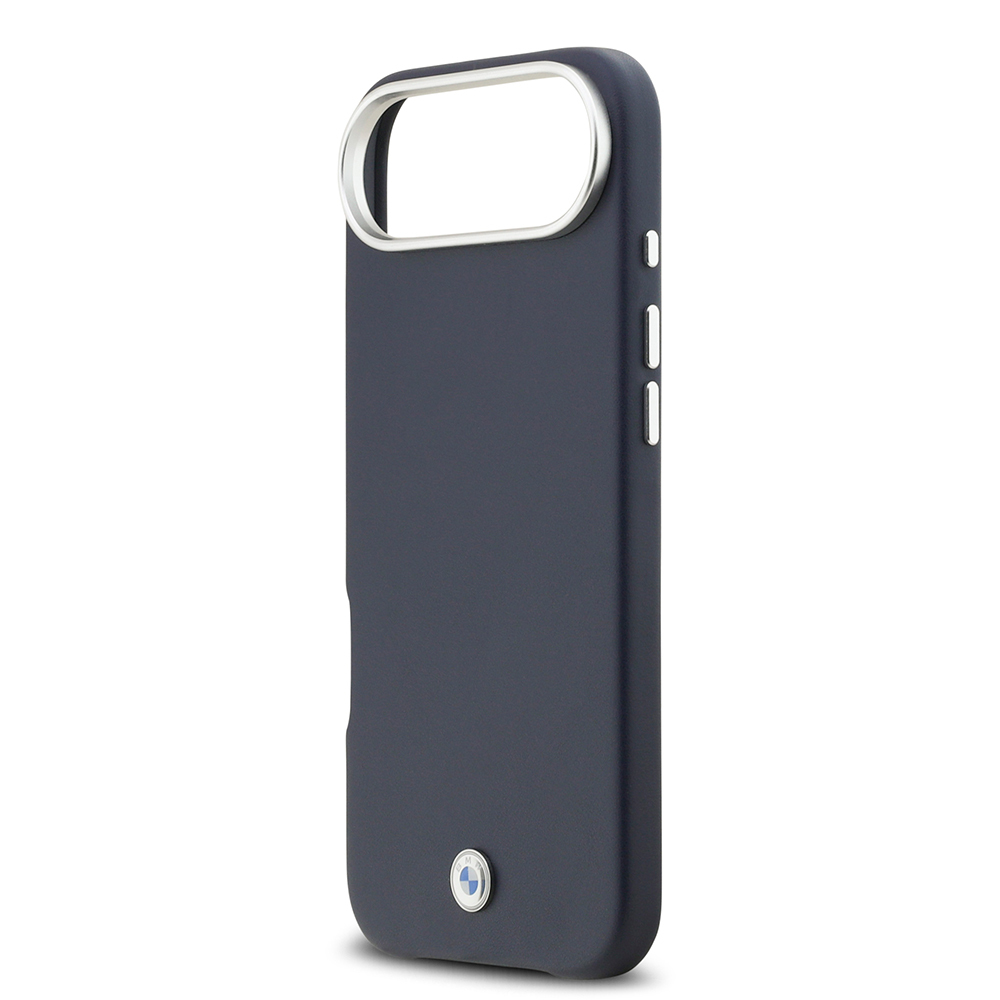 Apple iPhone 17 Air Kılıf BMW Orjinal Lisanslı M-safe Şarj Özellikli Metal Logolu Tam Kaplama Deri Kapak - 8