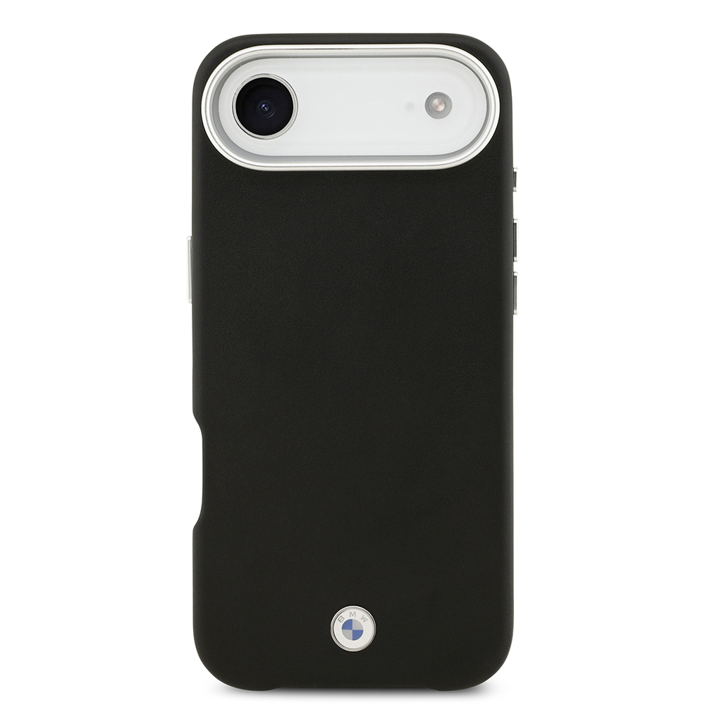 Apple iPhone 17 Air Kılıf BMW Orjinal Lisanslı M-safe Şarj Özellikli Metal Logolu Tam Kaplama Deri Kapak - 12