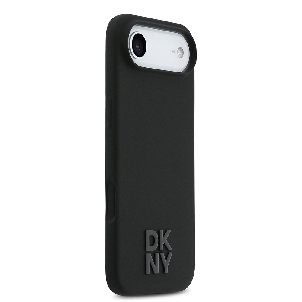Apple iPhone 17 Air Kılıf DKNY Orjinal Lisanslı M-safe Şarj Özellikli Metal Logolu Silikon Kapak - 6