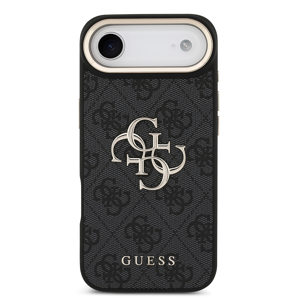 Apple iPhone 17 Air Kılıf Guess Orjinal Lisanslı 4G Büyük Metal Logolu Kalın Askılı Kapak - 6