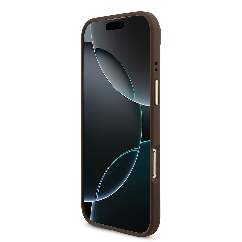 Apple iPhone 17 Air Kılıf Guess Orjinal Lisanslı 4G Büyük Metal Logolu Kalın Askılı Kapak - 20