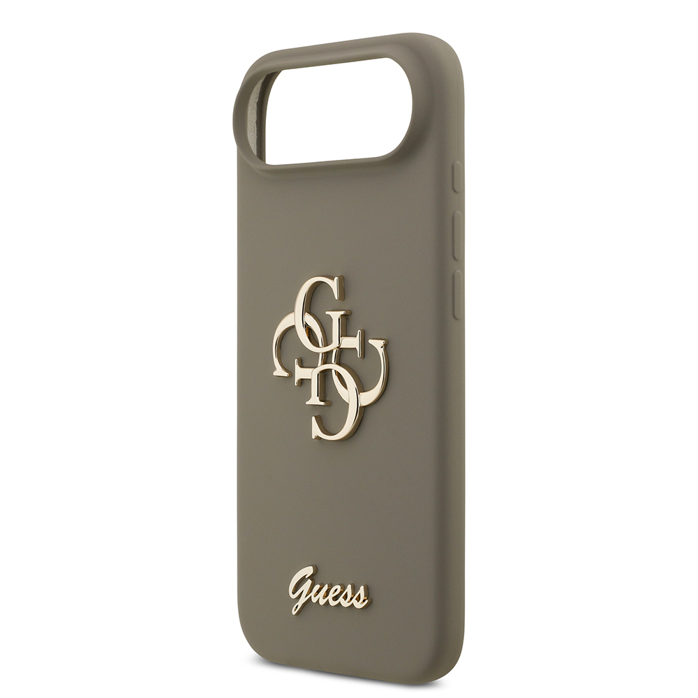 Apple iPhone 17 Air Kılıf Guess Orjinal Lisanslı Grained Yazı Logolu Kapak - 8
