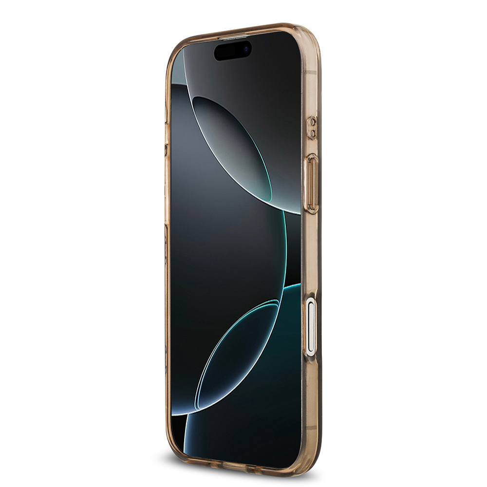 Apple iPhone 17 Air Kılıf Guess Orjinal Lisanslı M-safe Şarj Özellikli IML Peony ve 4G Desenli Klasik Logolu Kapak - 14