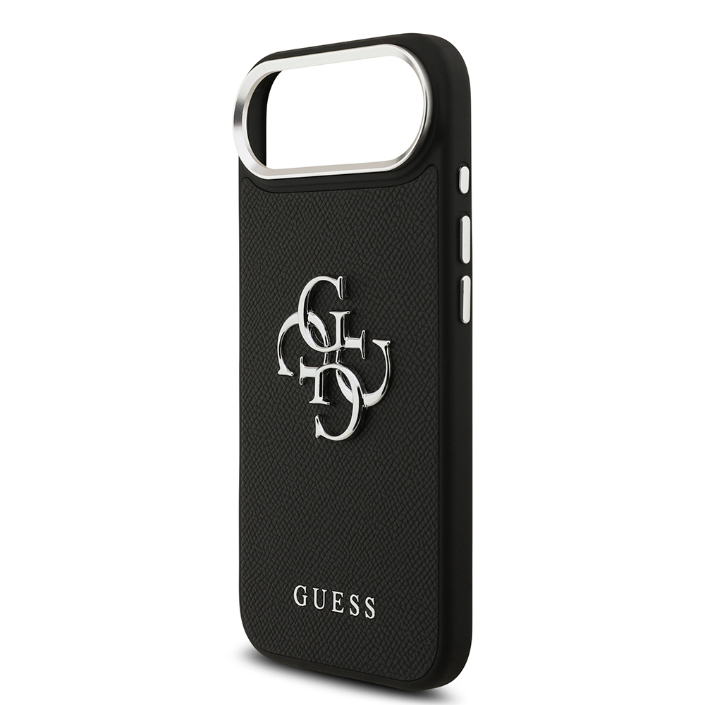 Apple iPhone 17 Air Kılıf Guess Orjinal Lisanslı PU Deri 4G Büyük Metal Logo Dizaynlı Kapak - 7