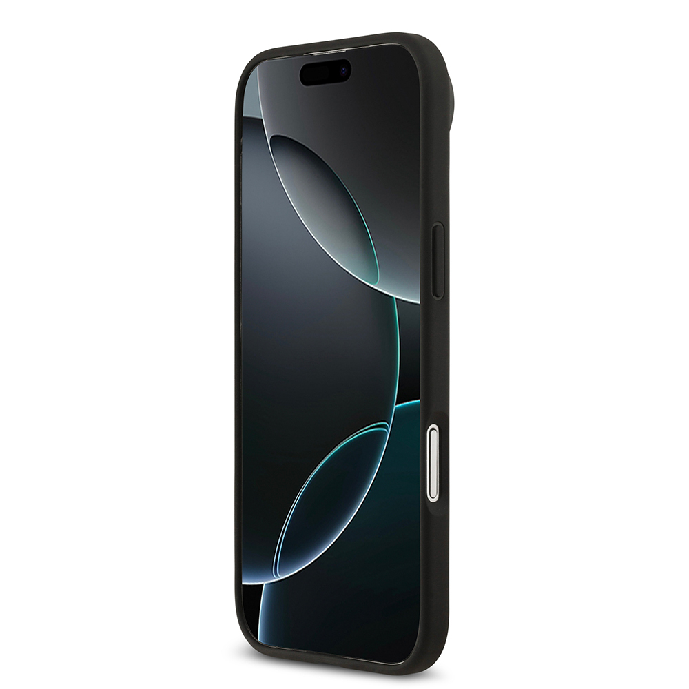 Apple iPhone 17 Air Kılıf Guess Orjinal Lisanslı PU Deri 4G Desenli Üçgen Logolu Kapak - 6