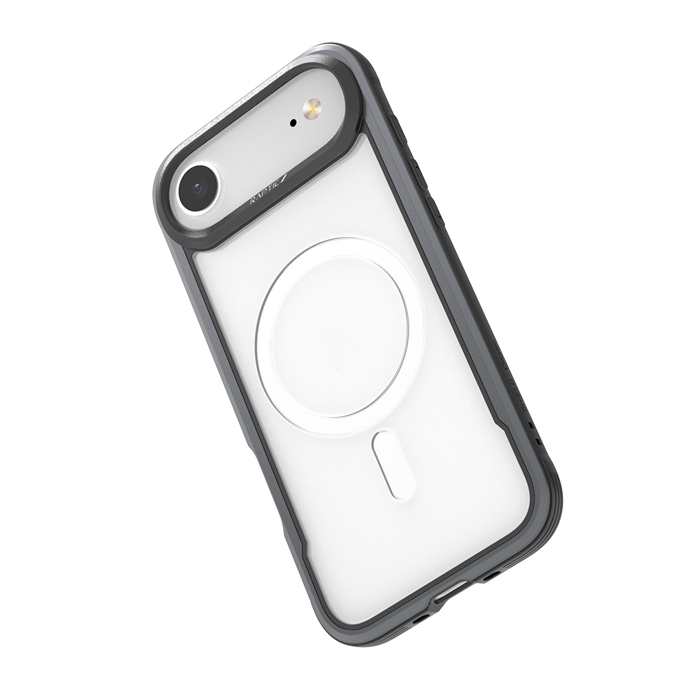 Apple iPhone 17 Air Kılıf M-safe Şarj Özellikli Airbagli Raptic Shield Serisi Şeffaf Arka Yüzey Kapak - 10