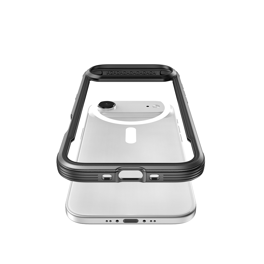 Apple iPhone 17 Air Kılıf M-safe Şarj Özellikli Airbagli Raptic Shield Serisi Şeffaf Arka Yüzey Kapak - 14