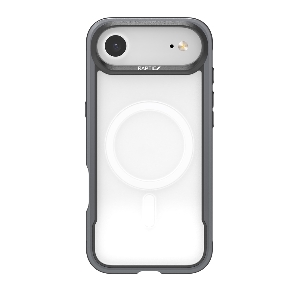 Apple iPhone 17 Air Kılıf M-safe Şarj Özellikli Airbagli Raptic Shield Serisi Şeffaf Arka Yüzey Kapak - 2