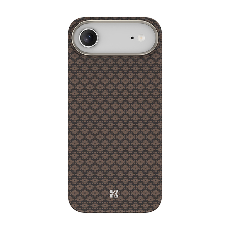 Apple iPhone 17 Air Kılıf M-Safe Şarj Özellikli Benks ArmorAir ArmorGrid Serisi Kevlar Kapak - 4