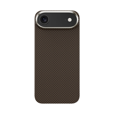 Apple iPhone 17 Air Kılıf M-safe Şarj Özellikli Benks Yeni Seri ArmorTint ArmorAir Kevlar Kapak Gold