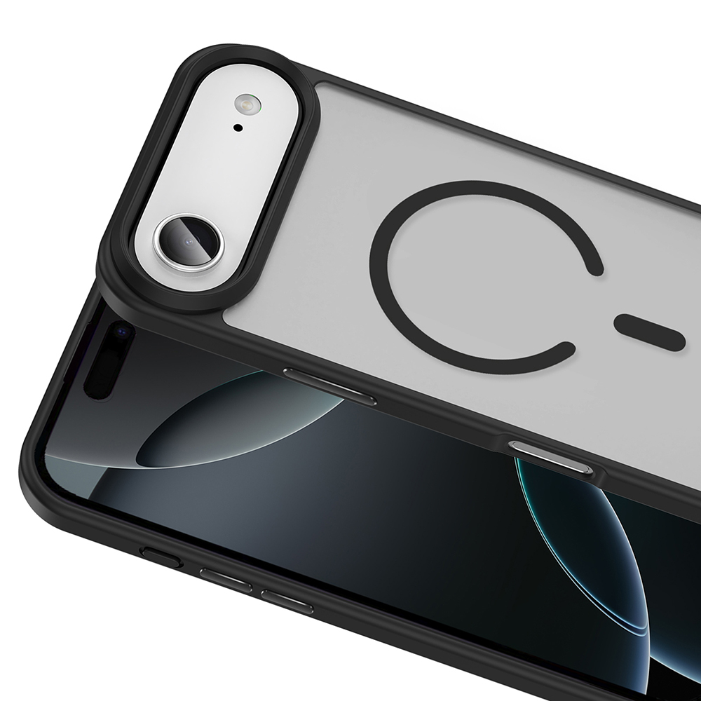 Apple iPhone 17 Air Kılıf M-safe Şarj Özellikli Mat Arka Yüzey Zore Sio Kapak - 16