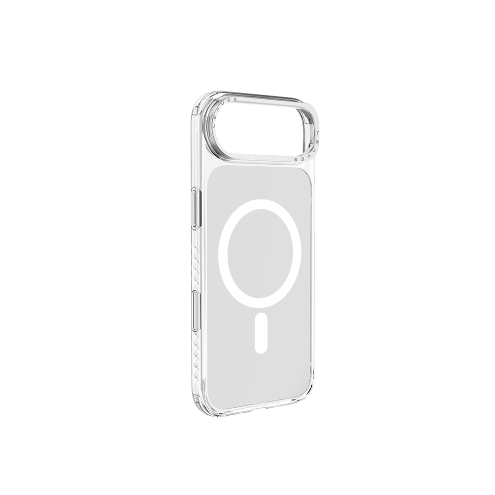 Apple iPhone 17 Air Kılıf M-safe Şarj Özellikli Metal Kamera Çerçeveli Airbag Tasarımlı Lenyes CK221 Sert PC Kapak - 3