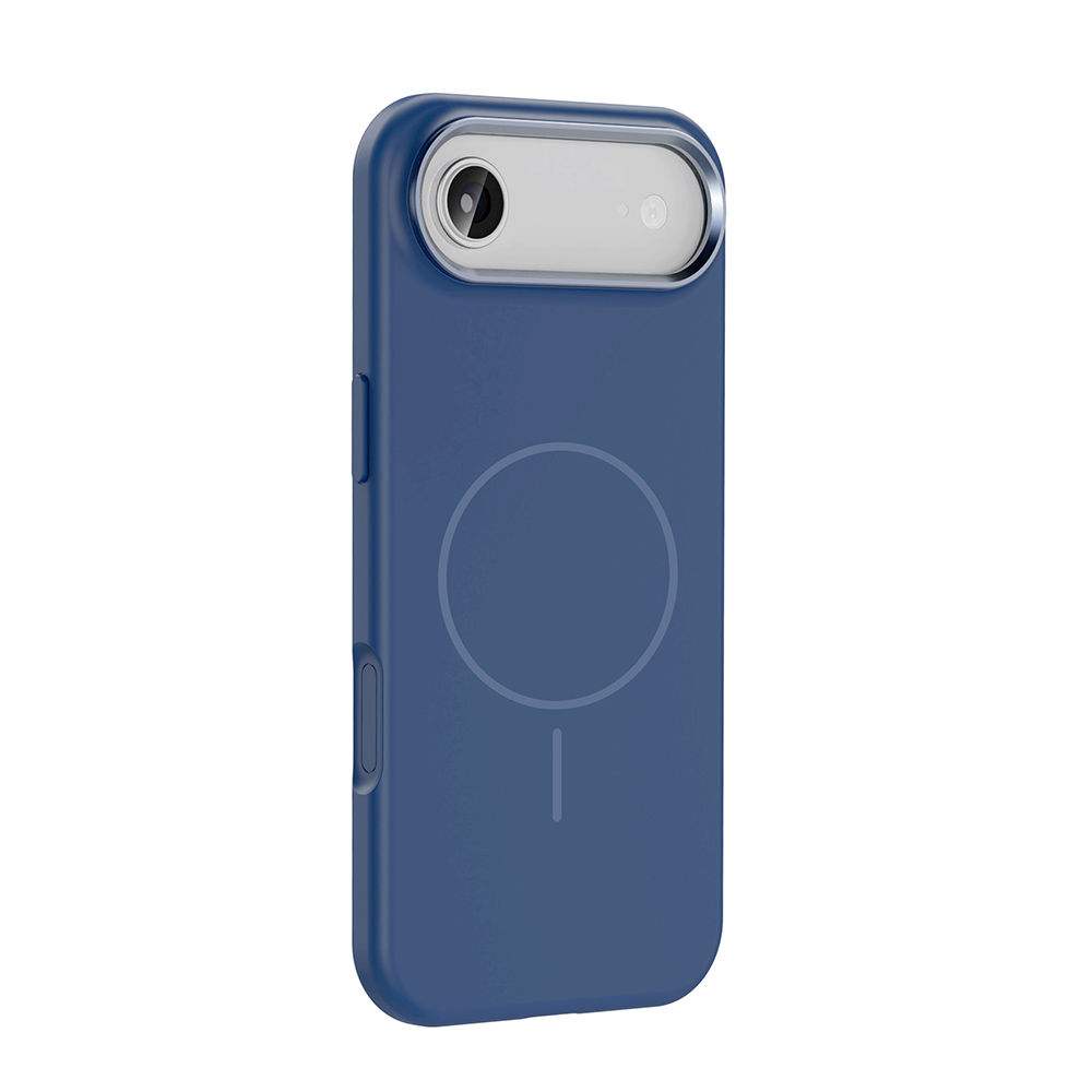 Apple iPhone 17 Air Kılıf M-Safe Şarj Özellikli Metal Kamera Çerçeveli Zore Edi Silikon Kapak - 12