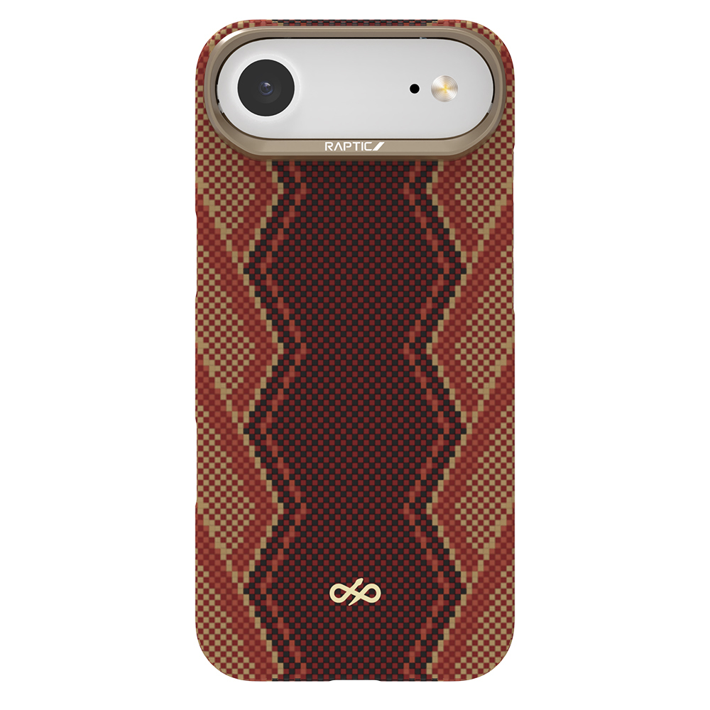 Apple iPhone 17 Air Kılıf M-safe Şarj Özellikli Raptic Aramid Skin Bionic Serisi Kapak - 1