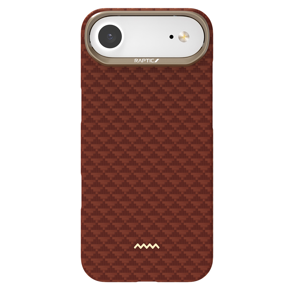 Apple iPhone 17 Air Kılıf M-safe Şarj Özellikli Raptic Aramid Skin Origin Serisi Kapak - 1