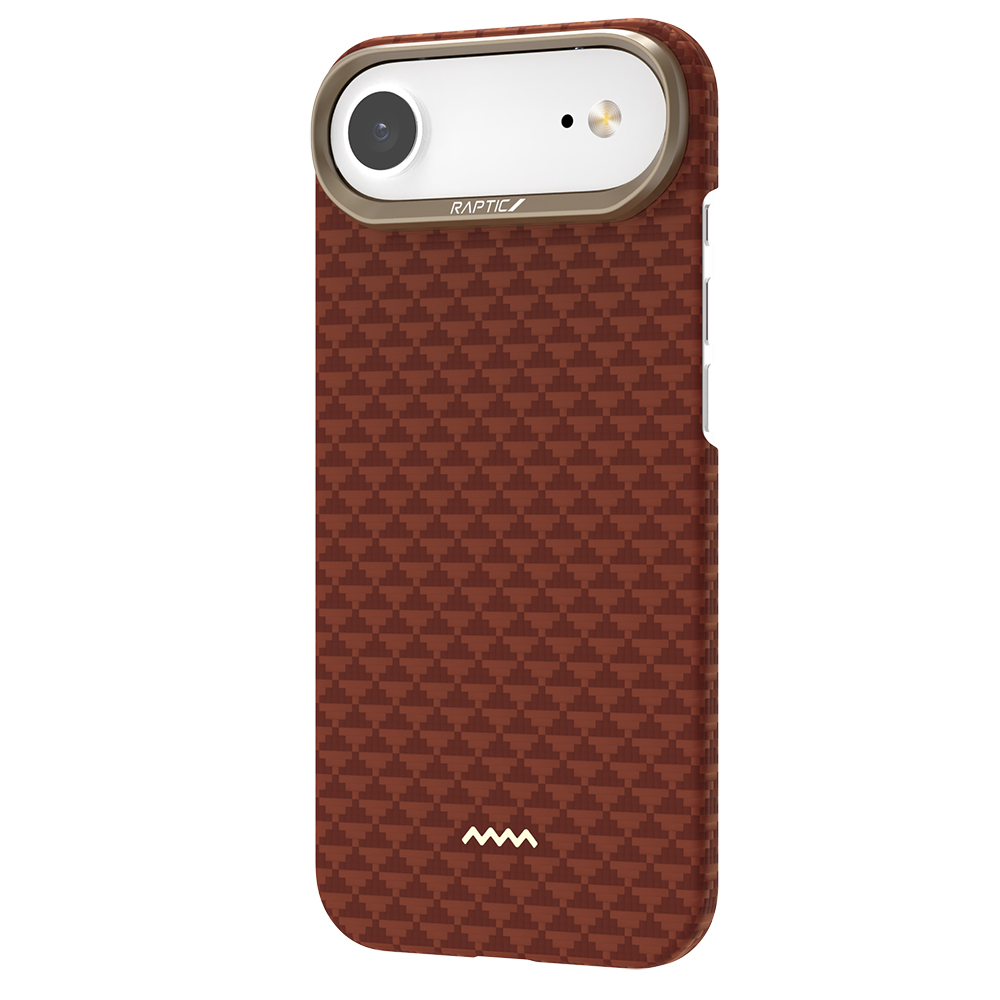 Apple iPhone 17 Air Kılıf M-safe Şarj Özellikli Raptic Aramid Skin Origin Serisi Kapak - 12