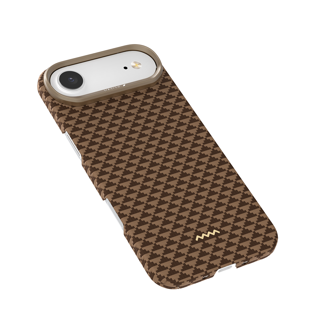 Apple iPhone 17 Air Kılıf M-safe Şarj Özellikli Raptic Aramid Skin Origin Serisi Kapak - 10