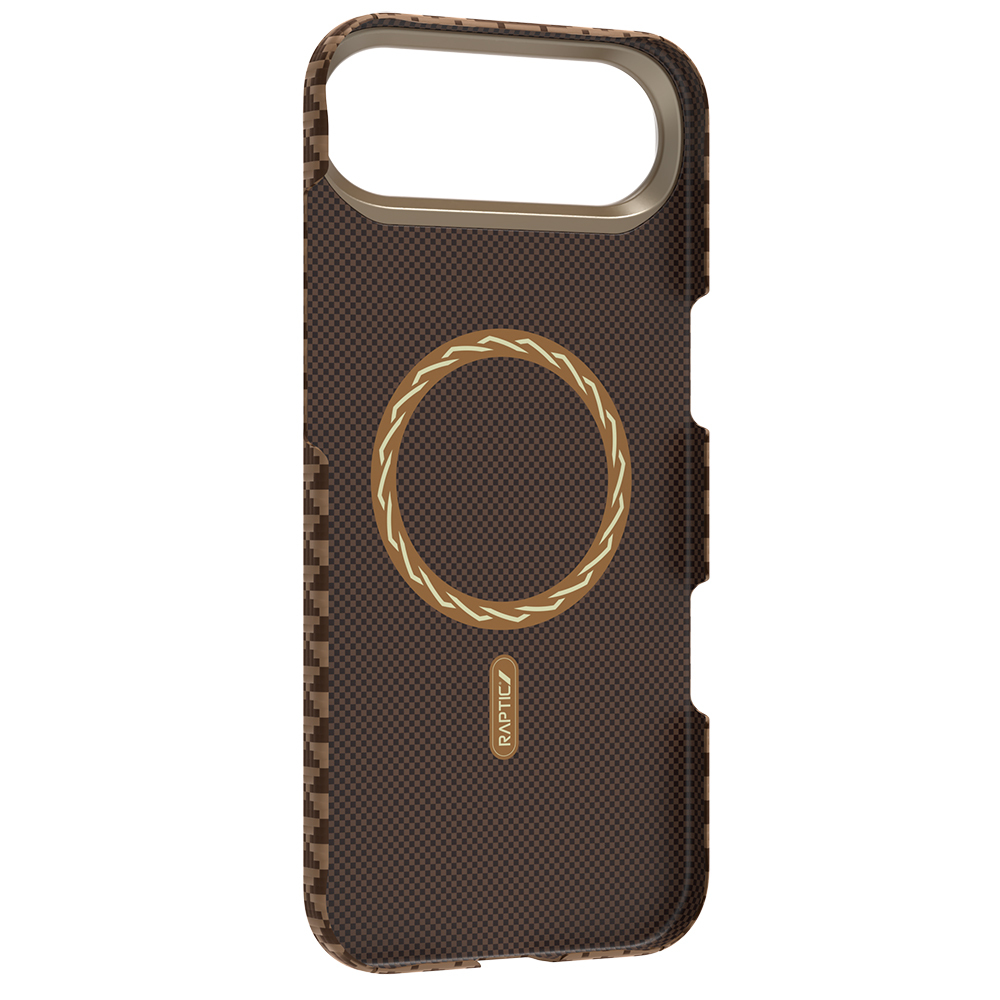 Apple iPhone 17 Air Kılıf M-safe Şarj Özellikli Raptic Aramid Skin Origin Serisi Kapak - 15