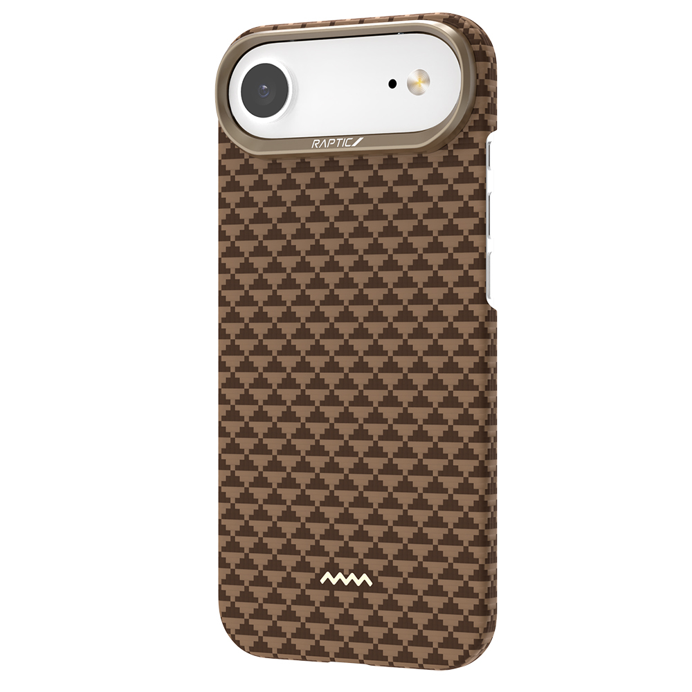 Apple iPhone 17 Air Kılıf M-safe Şarj Özellikli Raptic Aramid Skin Origin Serisi Kapak - 13