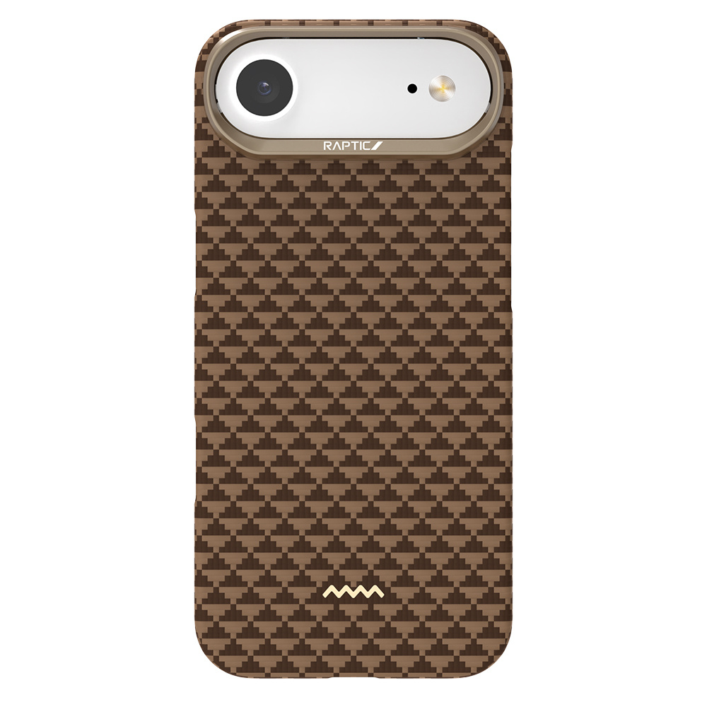 Apple iPhone 17 Air Kılıf M-safe Şarj Özellikli Raptic Aramid Skin Origin Serisi Kapak - 4