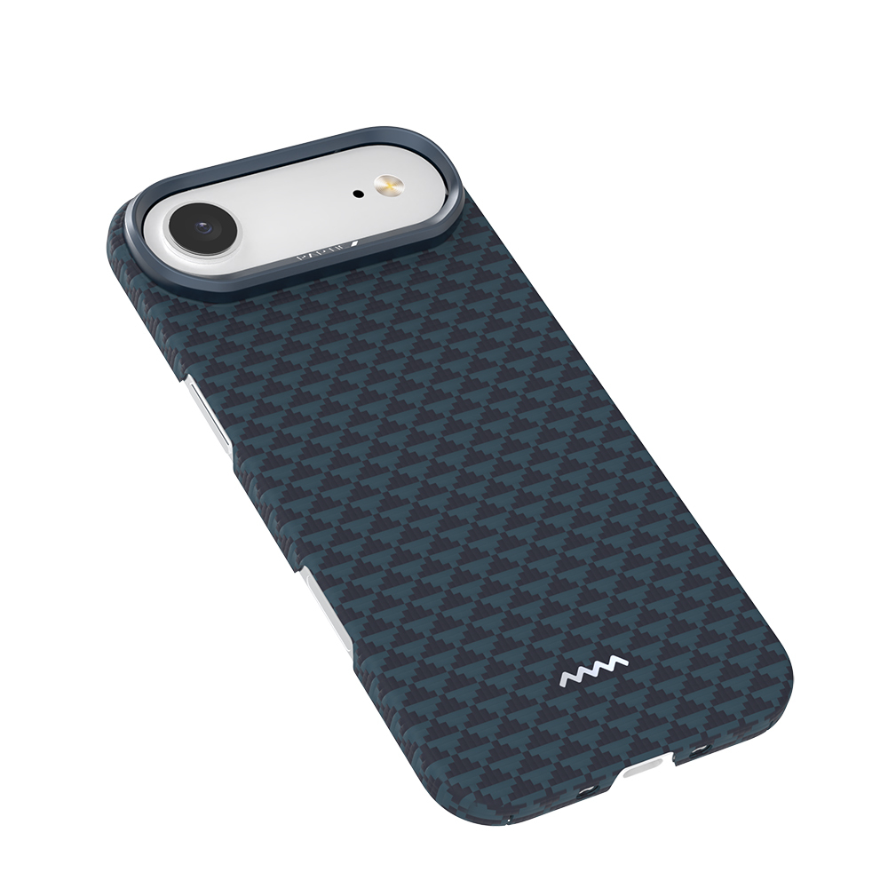 Apple iPhone 17 Air Kılıf M-safe Şarj Özellikli Raptic Aramid Skin Origin Serisi Kapak - 9