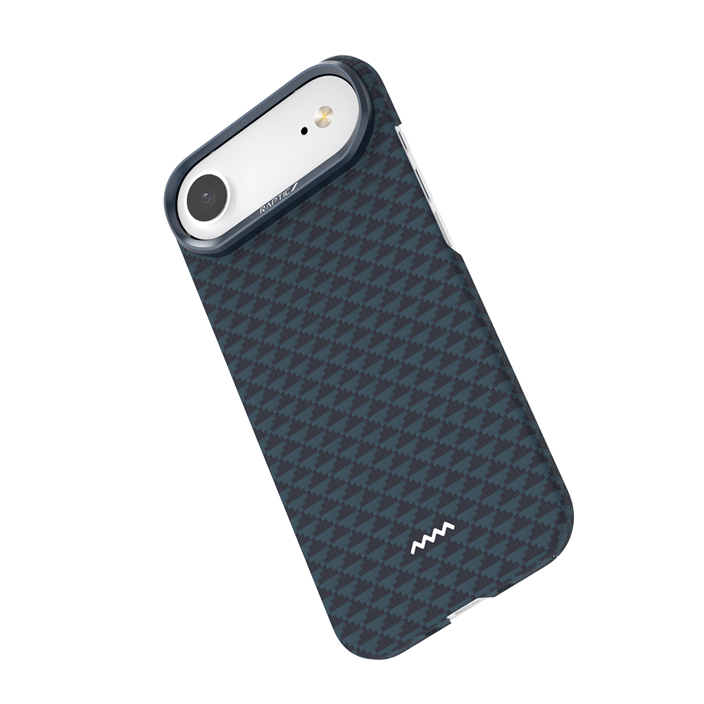 Apple iPhone 17 Air Kılıf M-safe Şarj Özellikli Raptic Aramid Skin Origin Serisi Kapak - 7