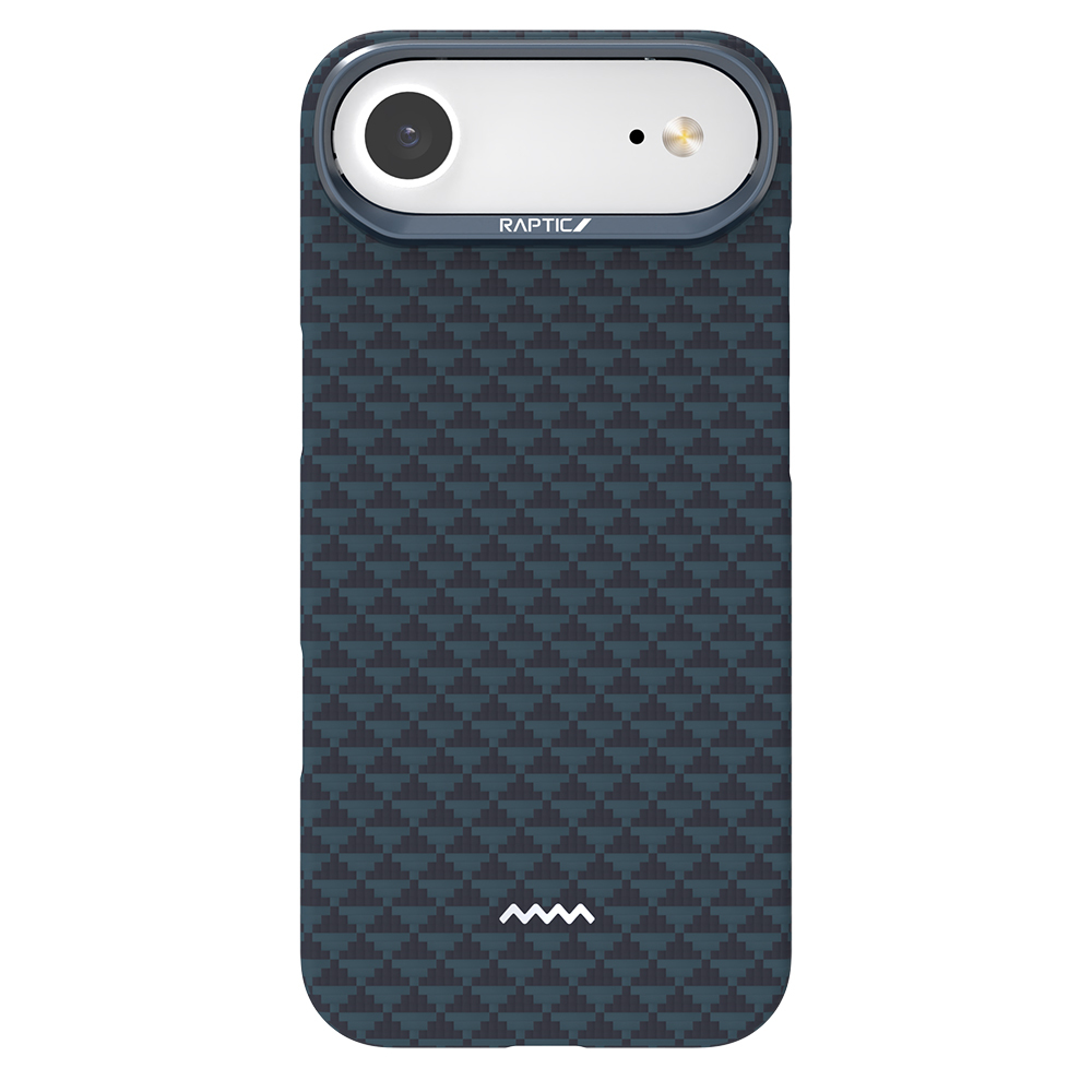 Apple iPhone 17 Air Kılıf M-safe Şarj Özellikli Raptic Aramid Skin Origin Serisi Kapak - 3