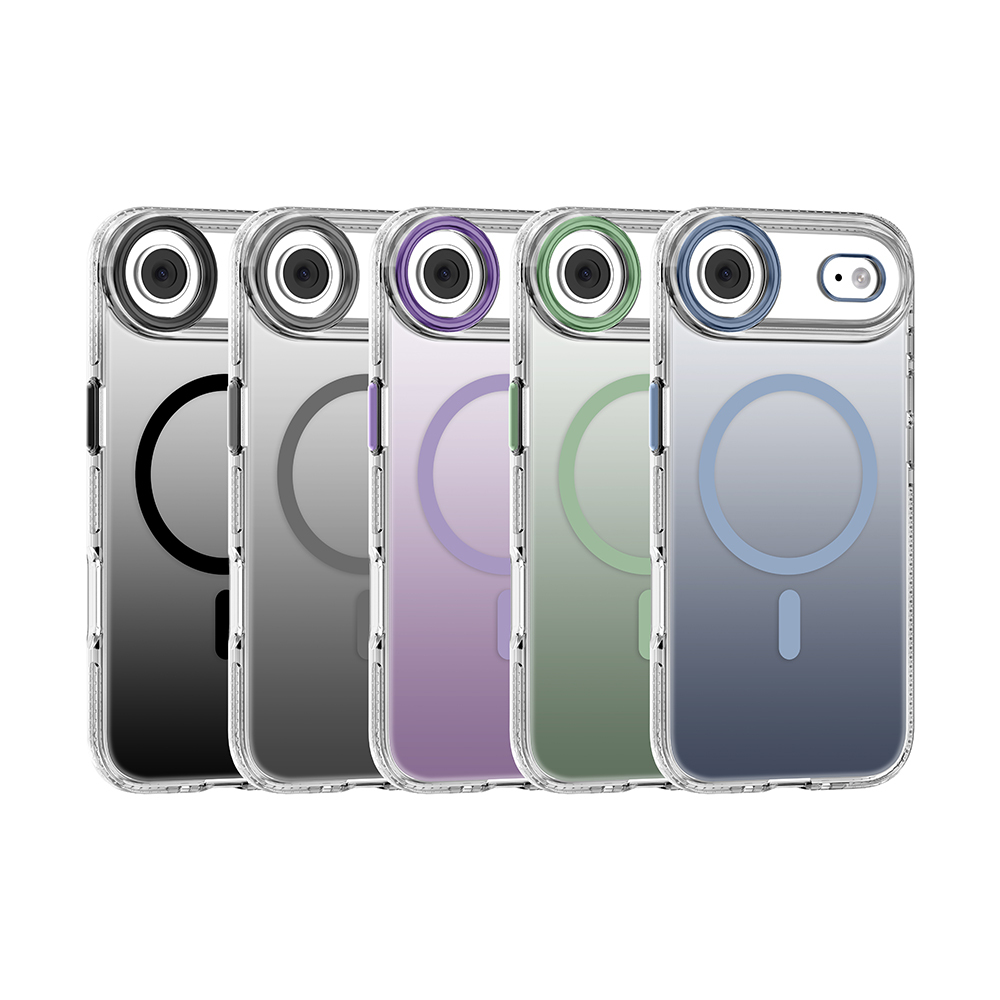 Apple iPhone 17 Air Kılıf M-safe Şarj Özellikli Sararmaya Karşı Dayanıklı Mutural Icesense Serisi Kapak - 12